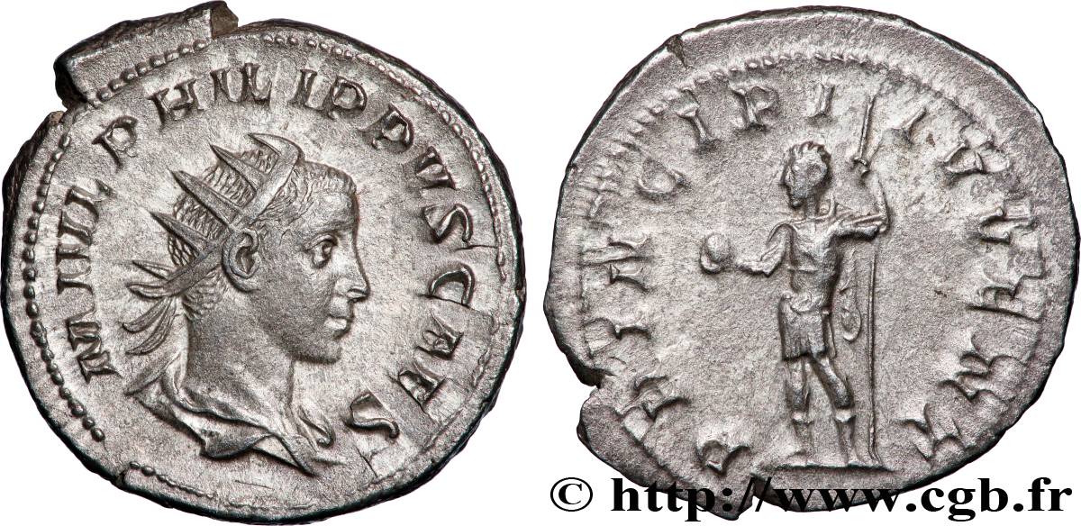 PHILIPPE II Antoninien SUP/TTB+