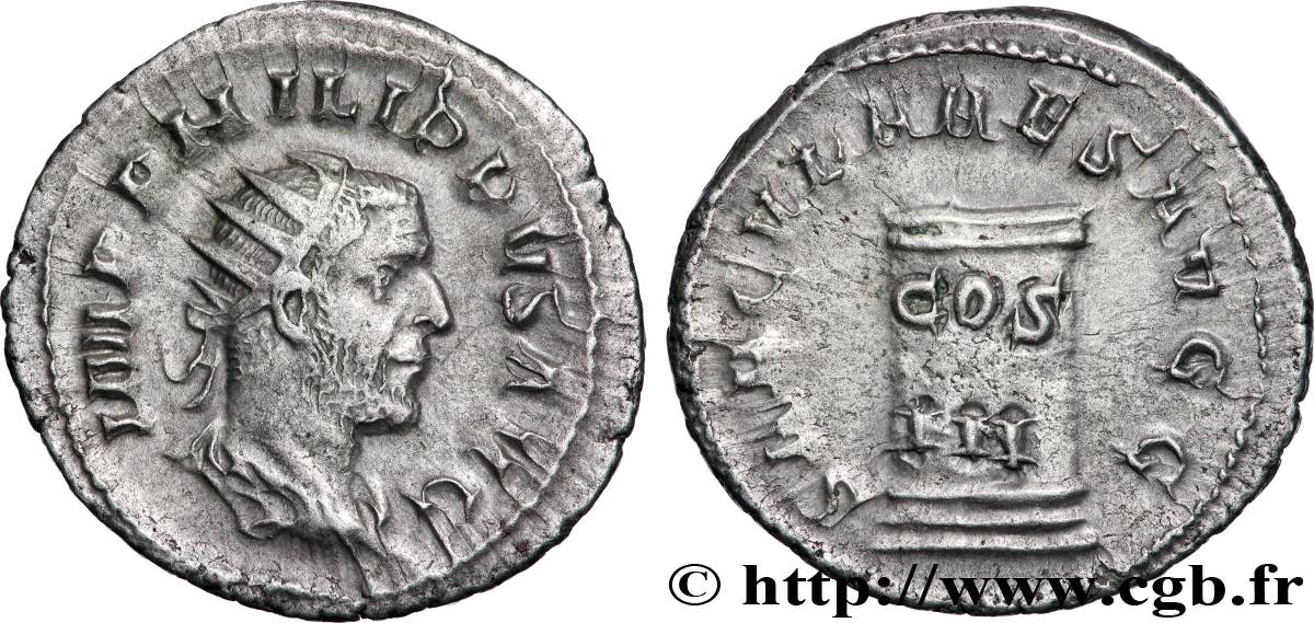 PHILIPPE Ier L ARABE Antoninien TTB+