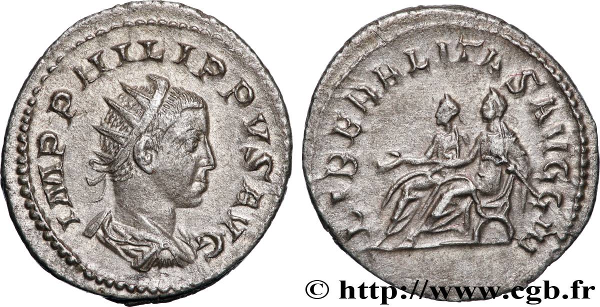 PHILIPPE II Antoninien TTB+