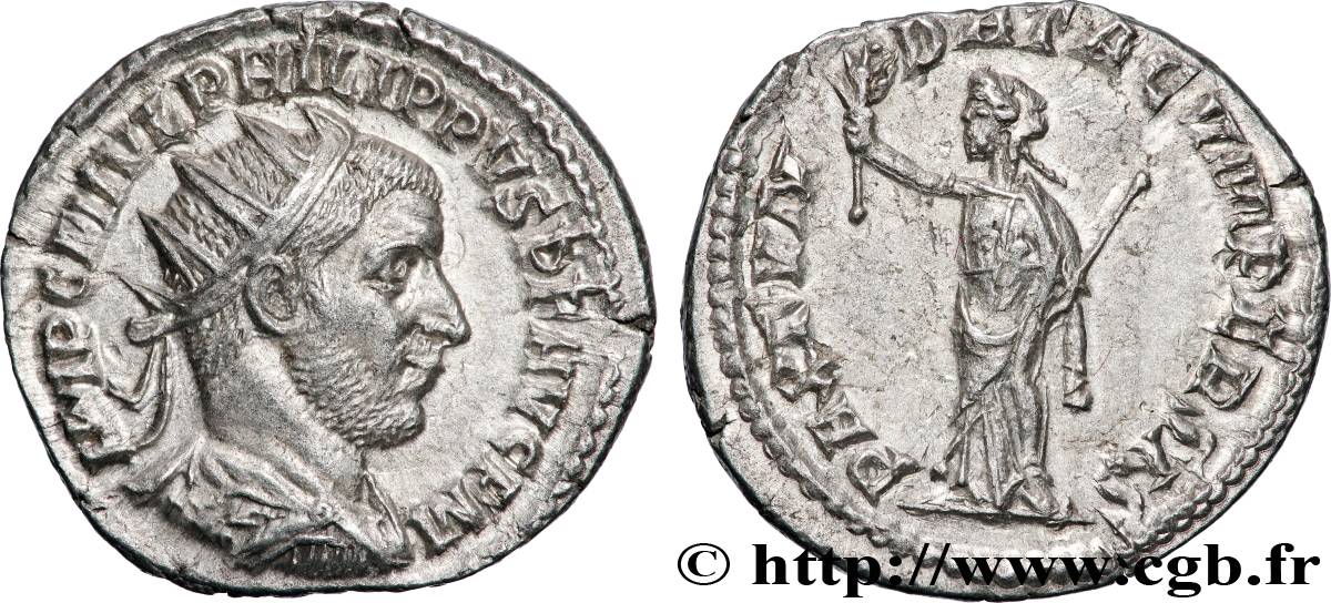 PHILIPPE Ier L ARABE Antoninien SUP