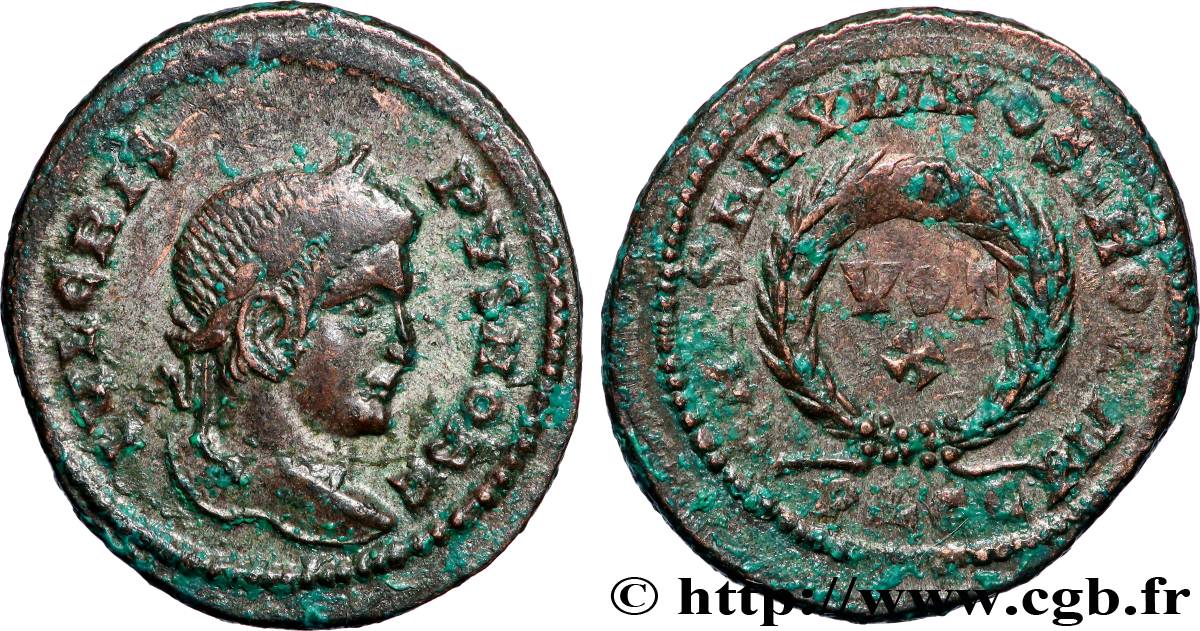 CRISPUS Centenionalis ou nummus AU