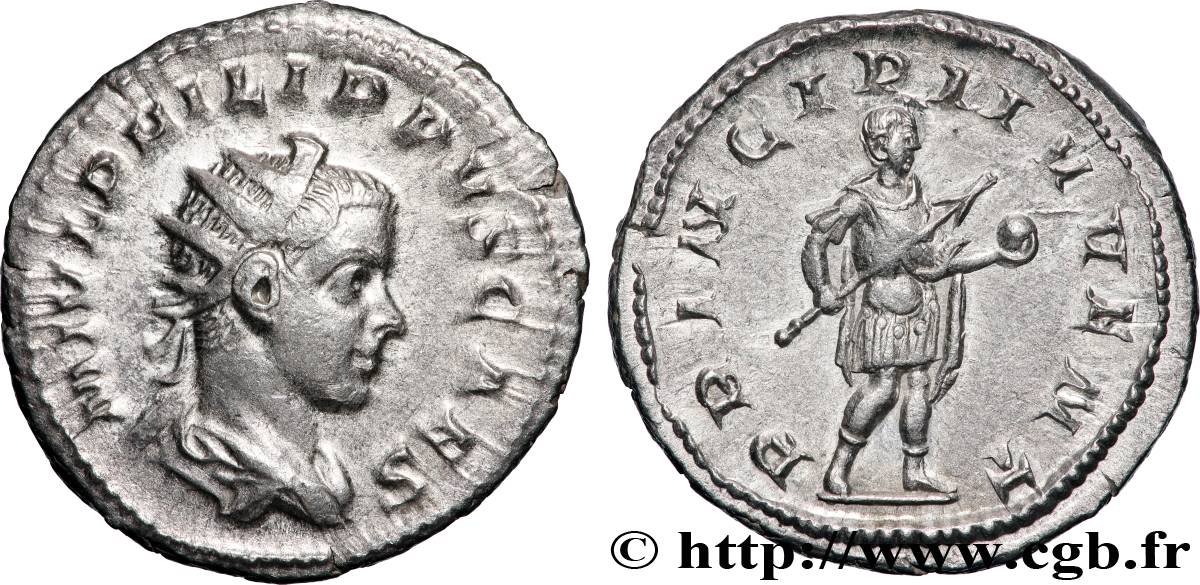 PHILIPPE II Antoninien TTB+/SPL