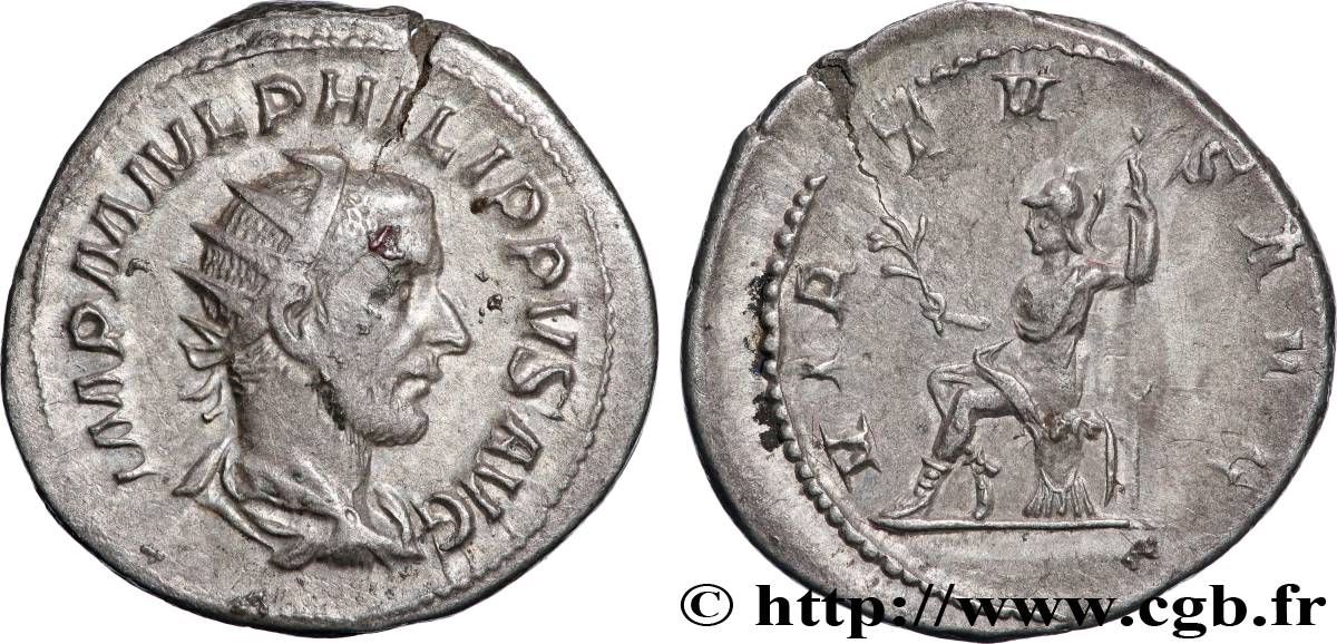 PHILIPPE Ier L ARABE Antoninien TTB+
