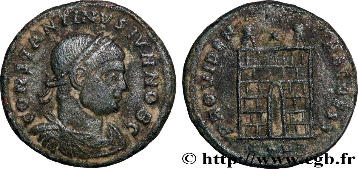 CONSTANTINE II Centenionalis ou nummus XF