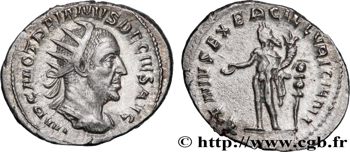 TRAIANUS DECIUS Antoninien VZ/fVZ