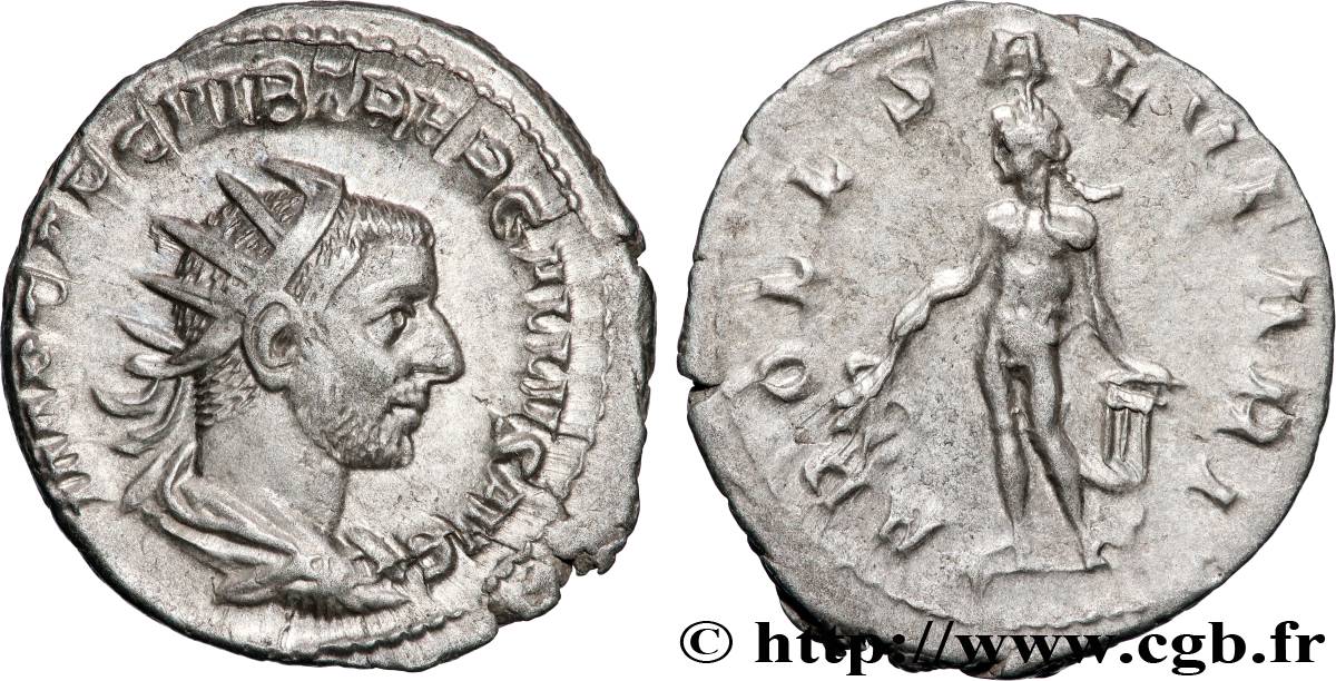 TREBONIANUS GALLUS Antoninien AU/AU