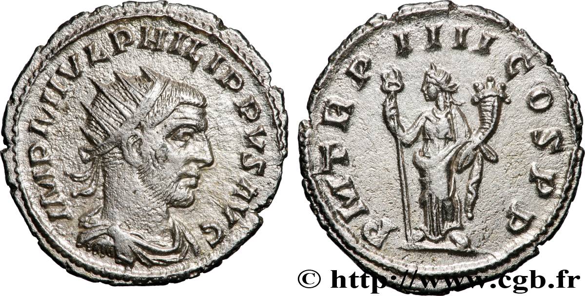 PHILIPPE Ier L ARABE Antoninien SUP