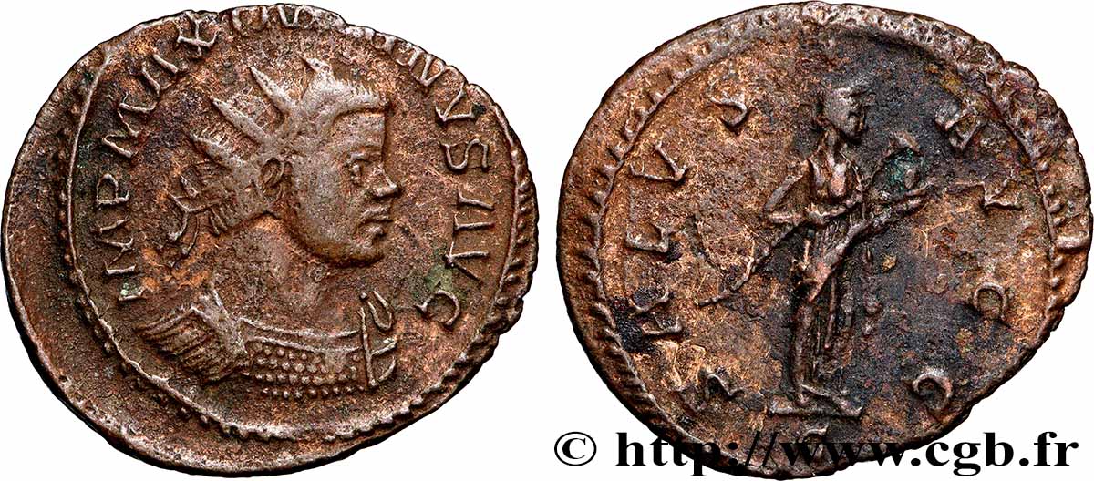 MAXIMIANUS HERCULIUS Aurelianus XF
