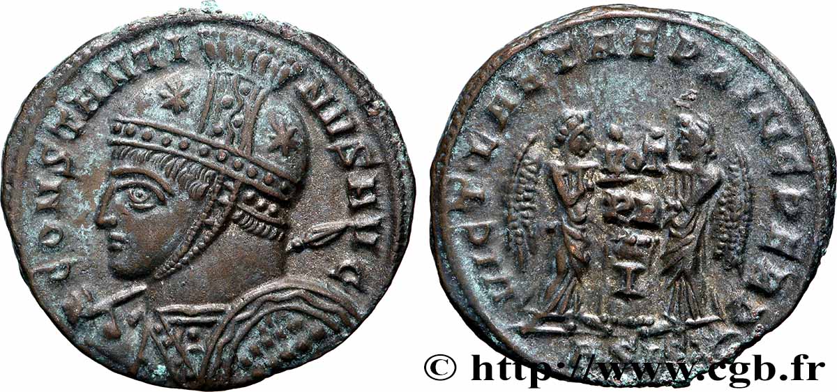 CONSTANTIN Ier LE GRAND Centenionalis ou nummus SUP
