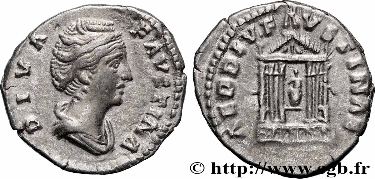 FAUSTINE MÈRE Denier TTB+/TTB