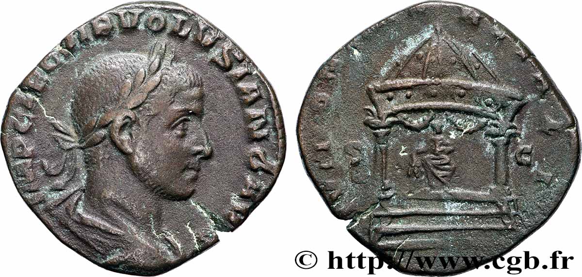 VOLUSIEN Sesterce TTB