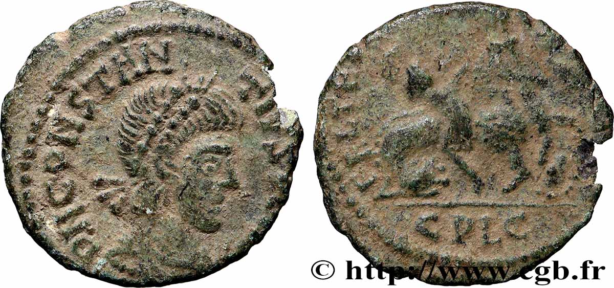 CONSTANTIUS II Maiorina réduite SS