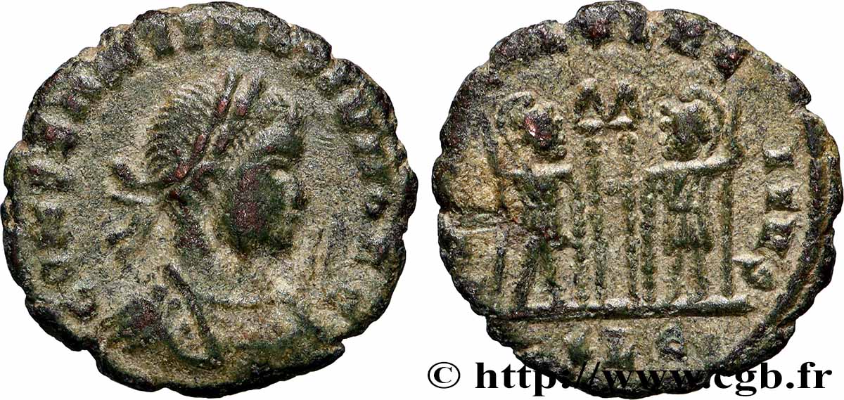 CONSTANTINE II Centenionalis ou nummus XF