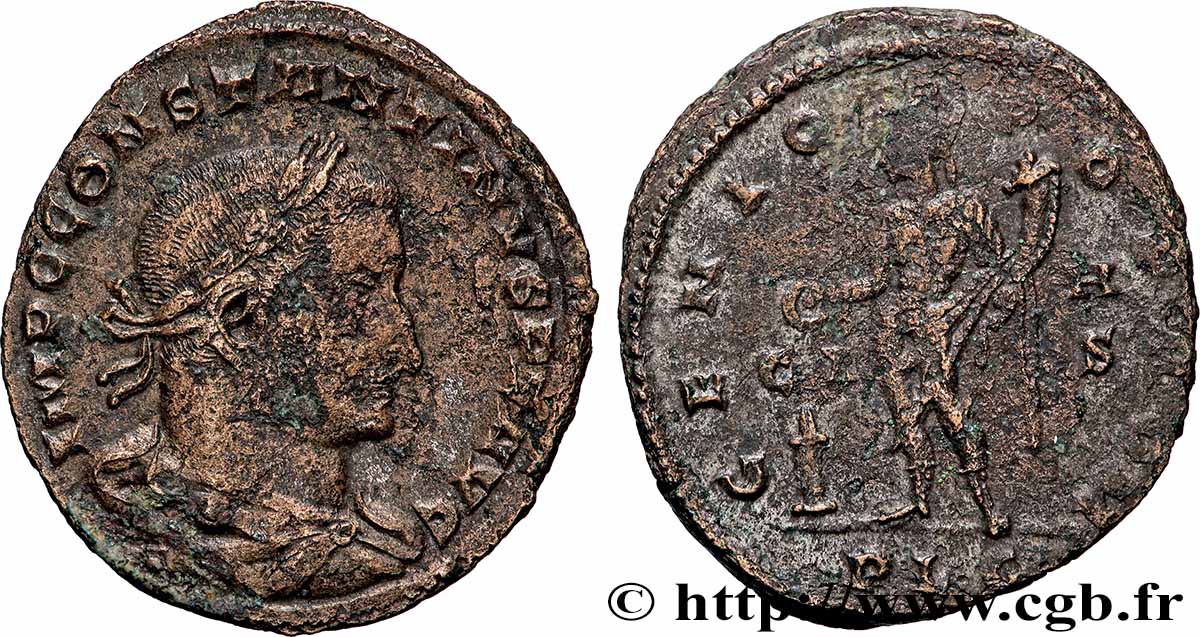 CONSTANTINE I THE GREAT Follis ou nummus XF/VF