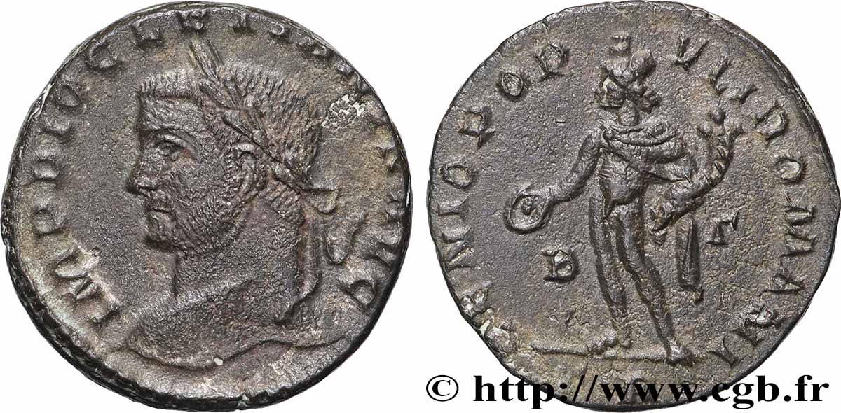 DIOCLETIAN Follis ou nummus XF/AU