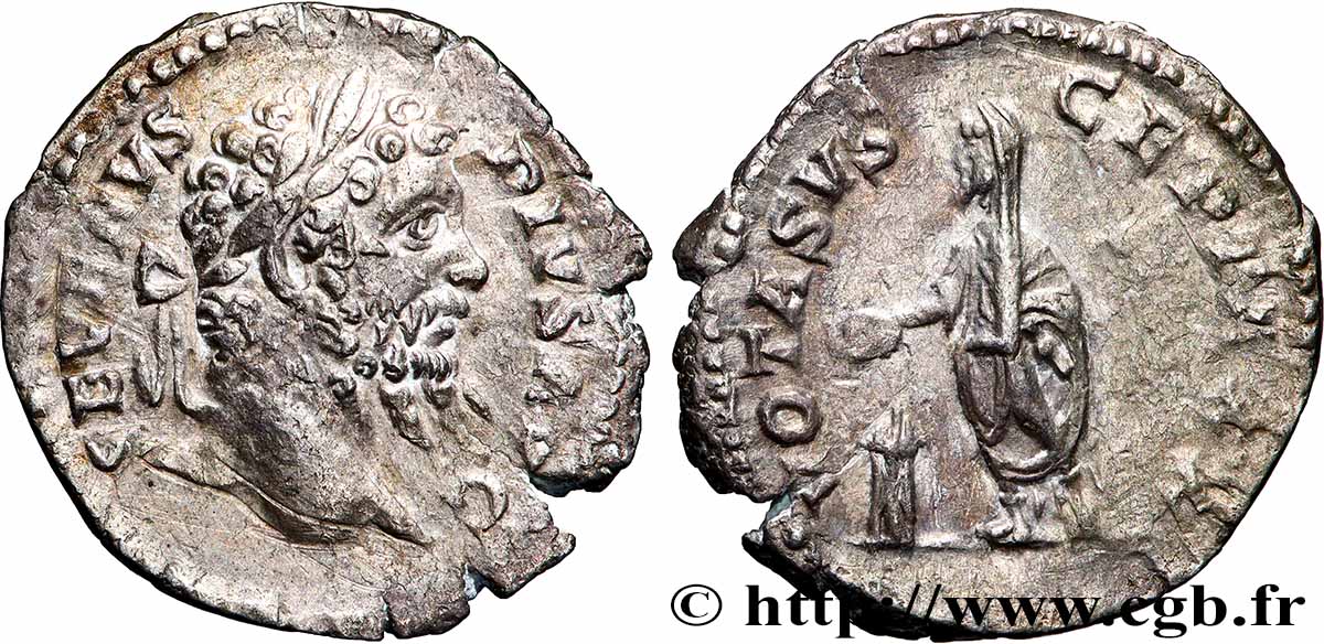SEPTIMIUS SEVERUS Denier AU