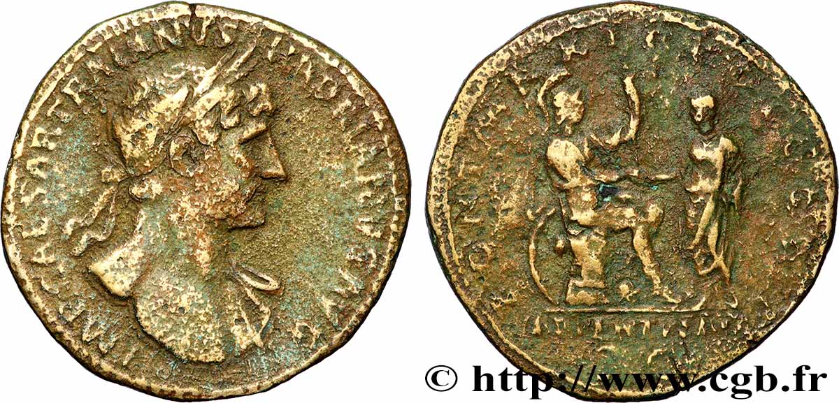 HADRIAN Sesterce VF