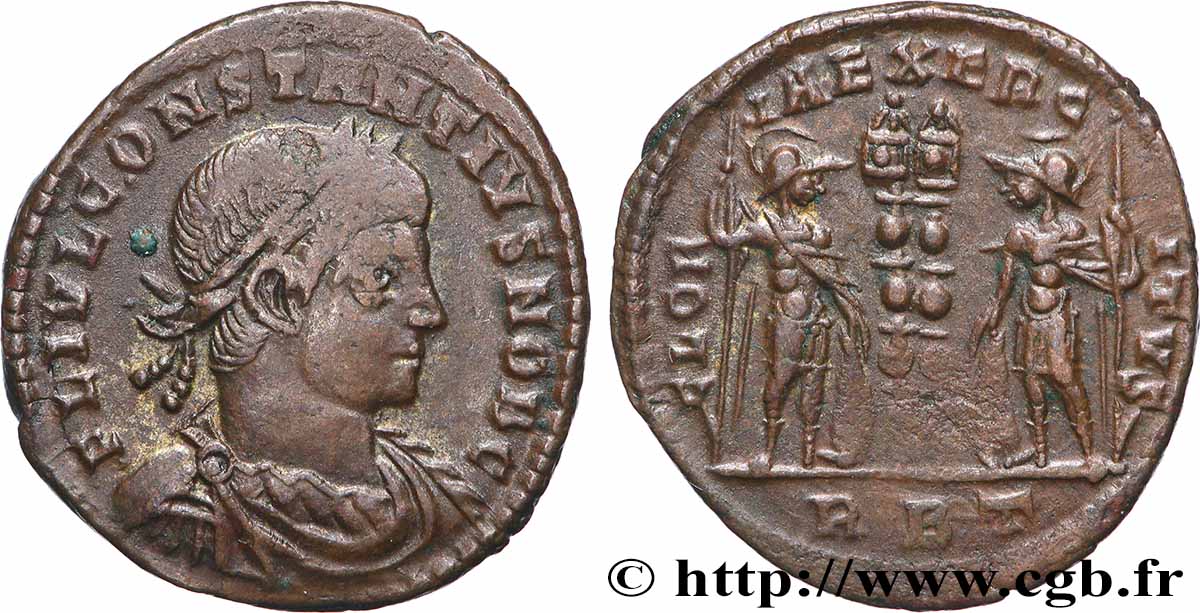CONSTANTIUS II Centenionalis ou nummus fVZ