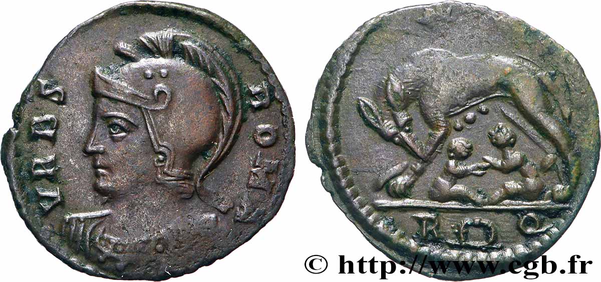 ROME Centenionalis ou nummus TTB+/SUP