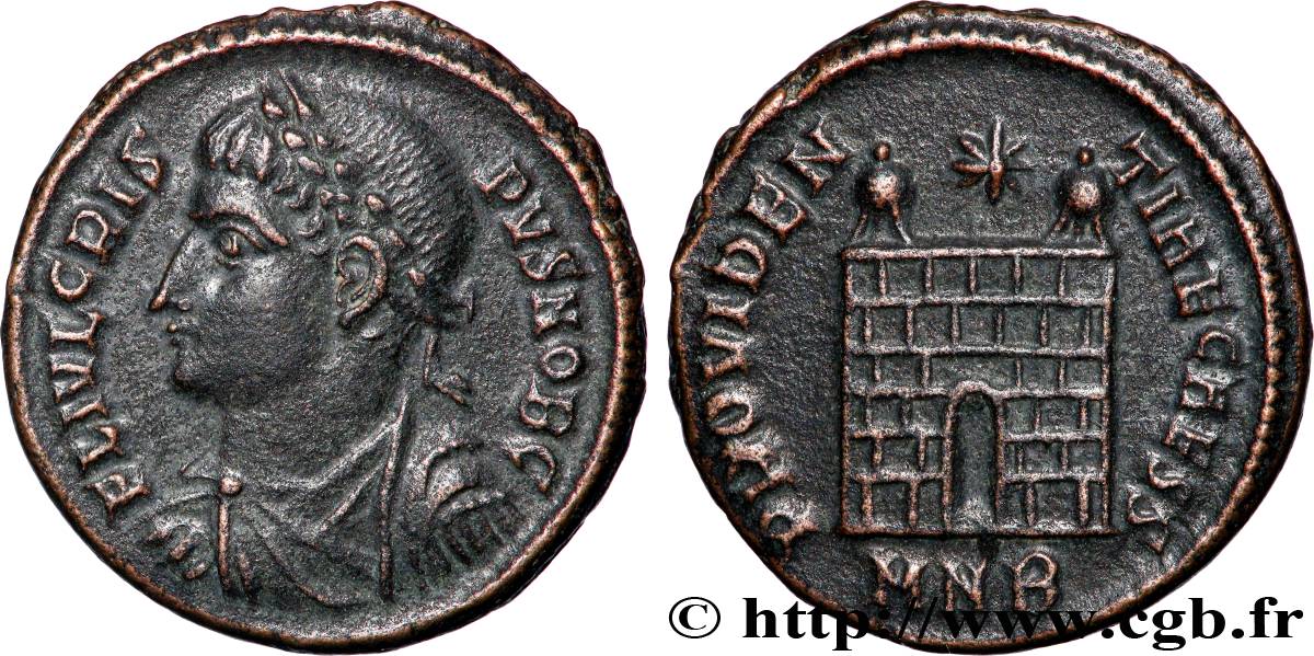 CRISPO Centenionalis ou nummus q.SPL