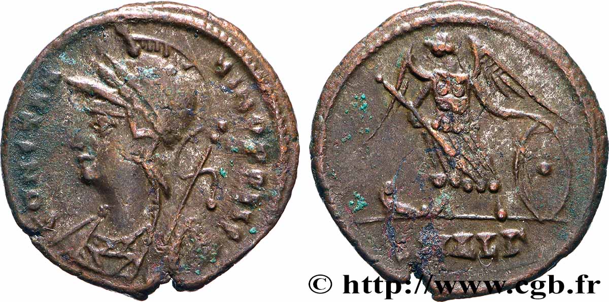 CONSTANTINOPEL Centenionalis ou nummus SS