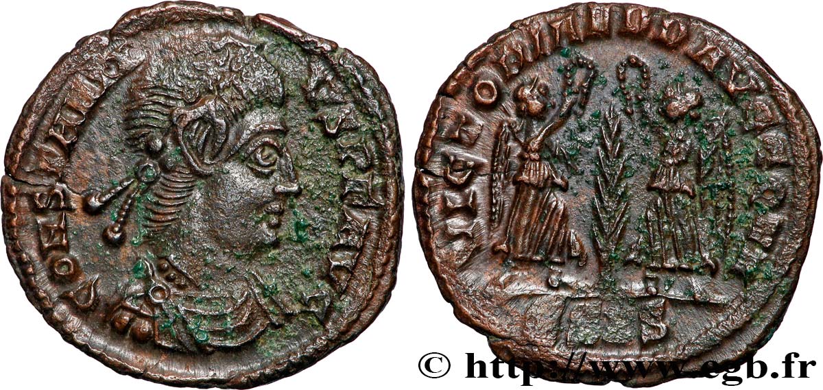CONSTANTIUS II Centenionalis ou nummus AU