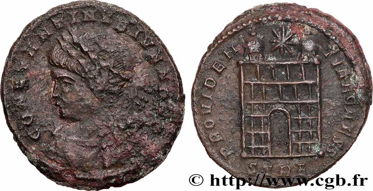 CONSTANTINE II Centenionalis ou nummus XF/AU