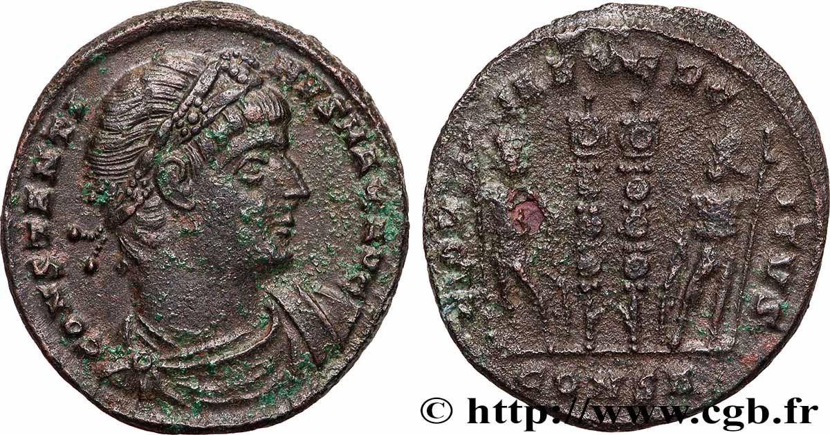 CONSTANTINE I THE GREAT Centenionalis ou nummus AU