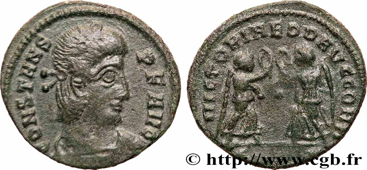 CONSTANS Centenionalis ou nummus AU