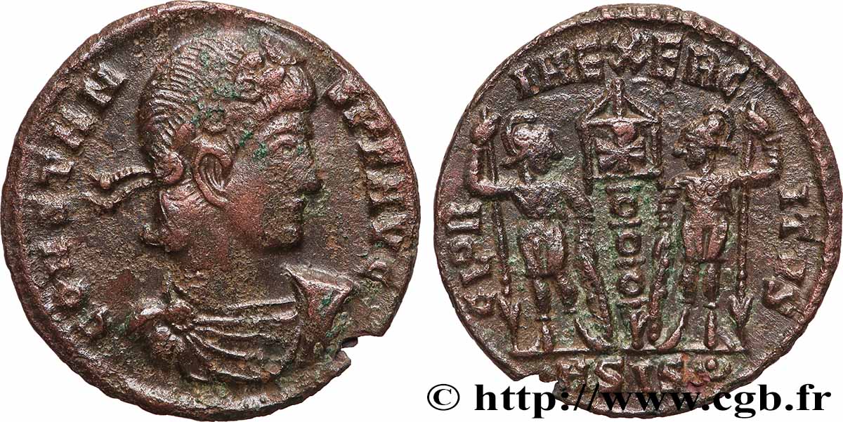 CONSTANS Centenionalis ou nummus AU