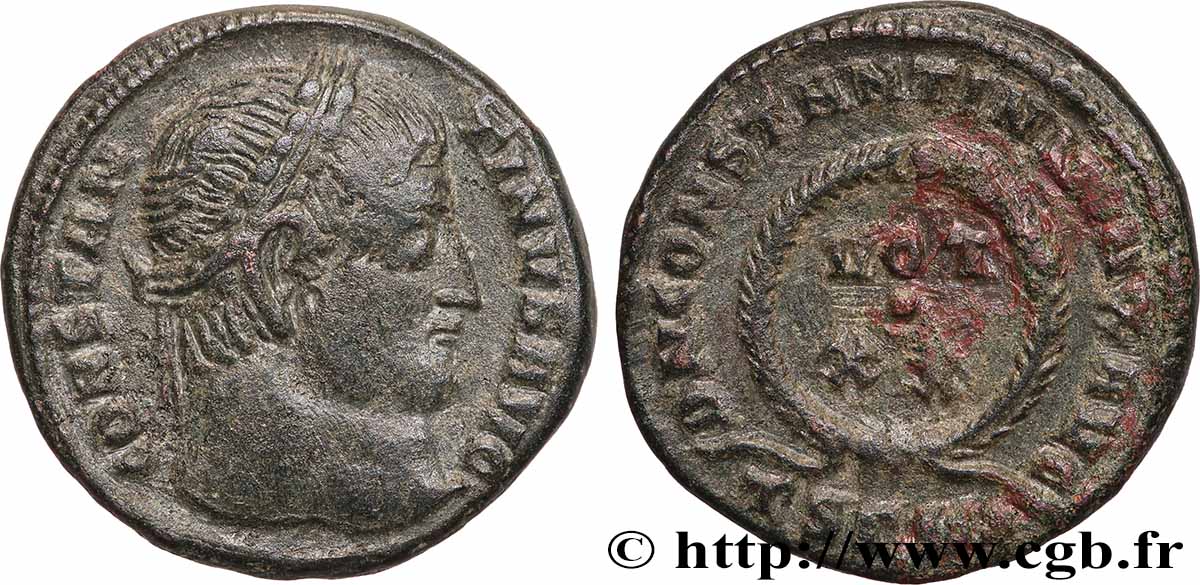 CONSTANTINE I THE GREAT Centenionalis ou nummus XF