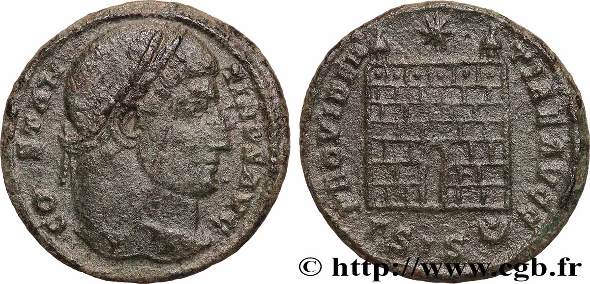 CONSTANTINE I THE GREAT Centenionalis ou nummus XF