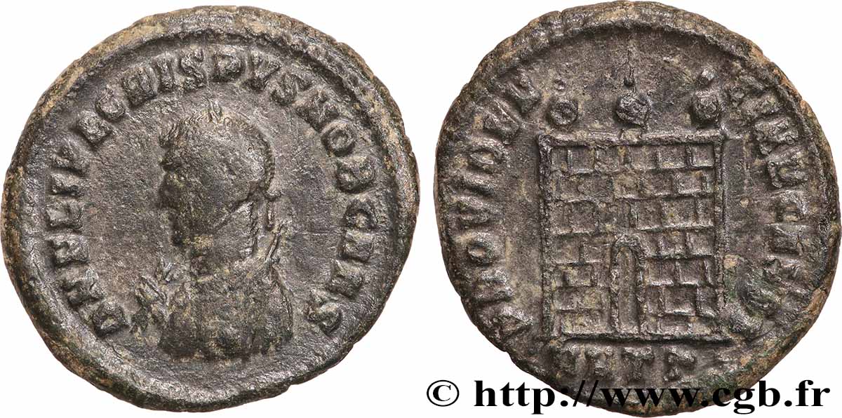 CRISPUS Follis ou nummus XF