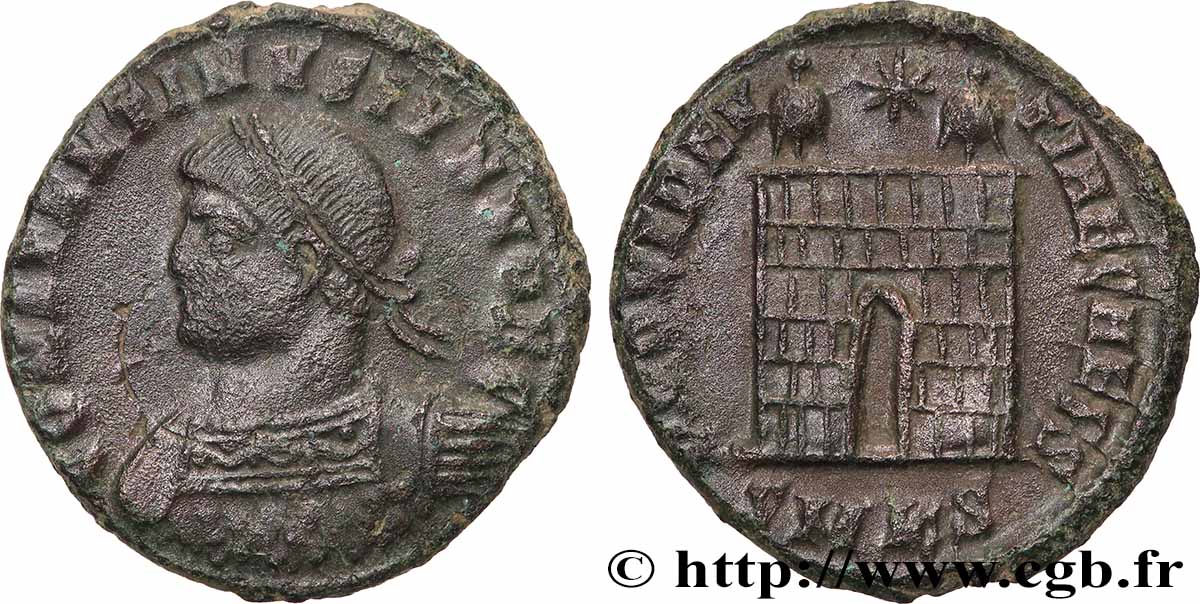 CONSTANTINE II Centenionalis ou nummus XF/AU