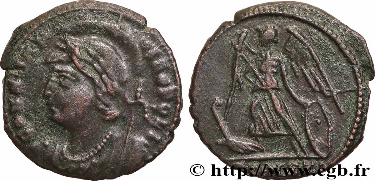 CONSTANTINOPOLIS Centenionalis ou nummus AU