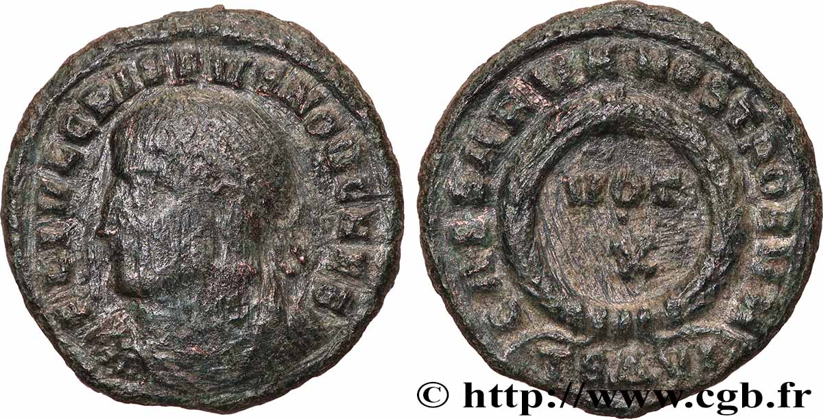 CRISPUS Centenionalis ou nummus VF