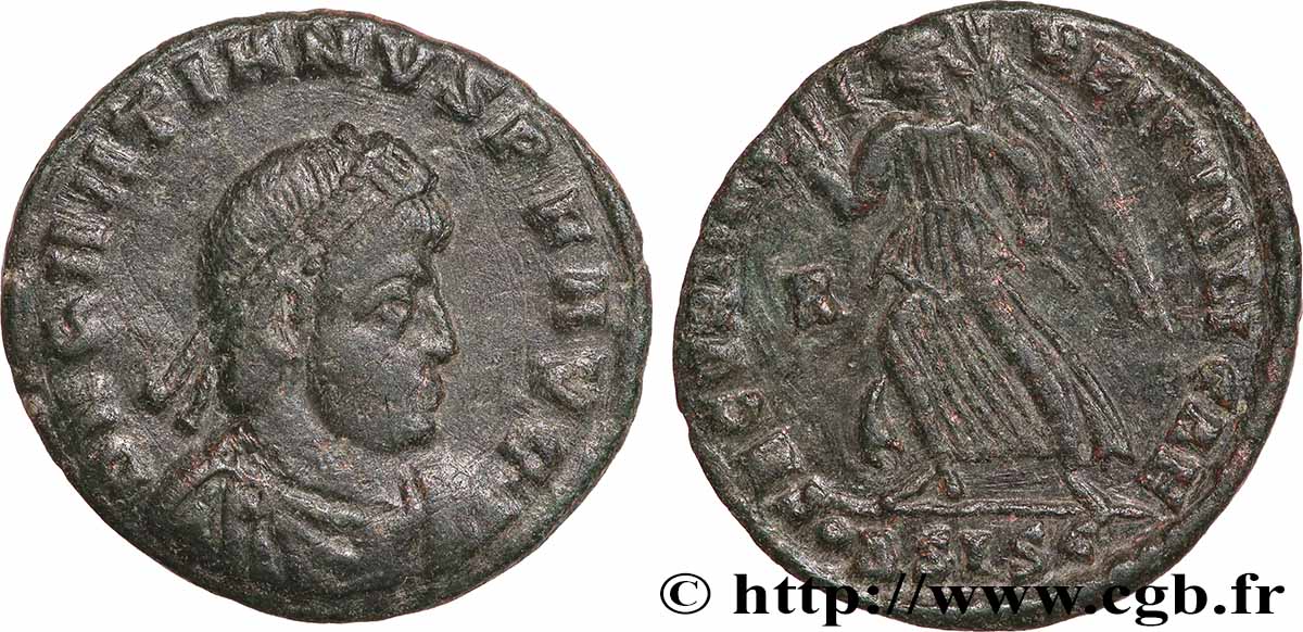 GRATIAN Nummus XF