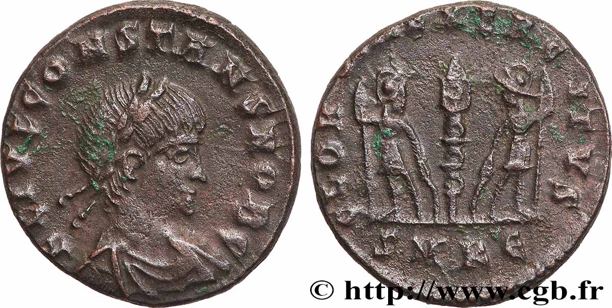 CONSTANS Centenionalis ou nummus TTB+