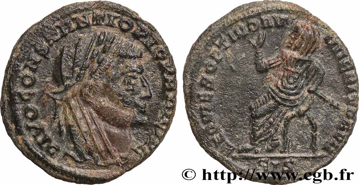CONSTANTIUS I Demi-follis ou demi-nummus AU