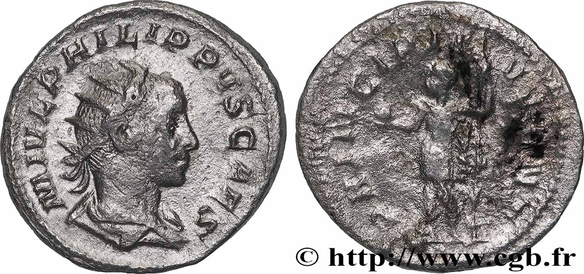 PHILIPPUS II Antoninien AU/VF