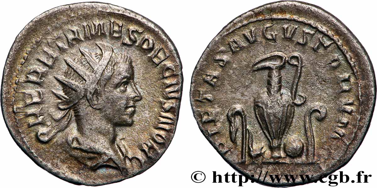 HERENNIUS ETRUSCUS Antoninien fVZ