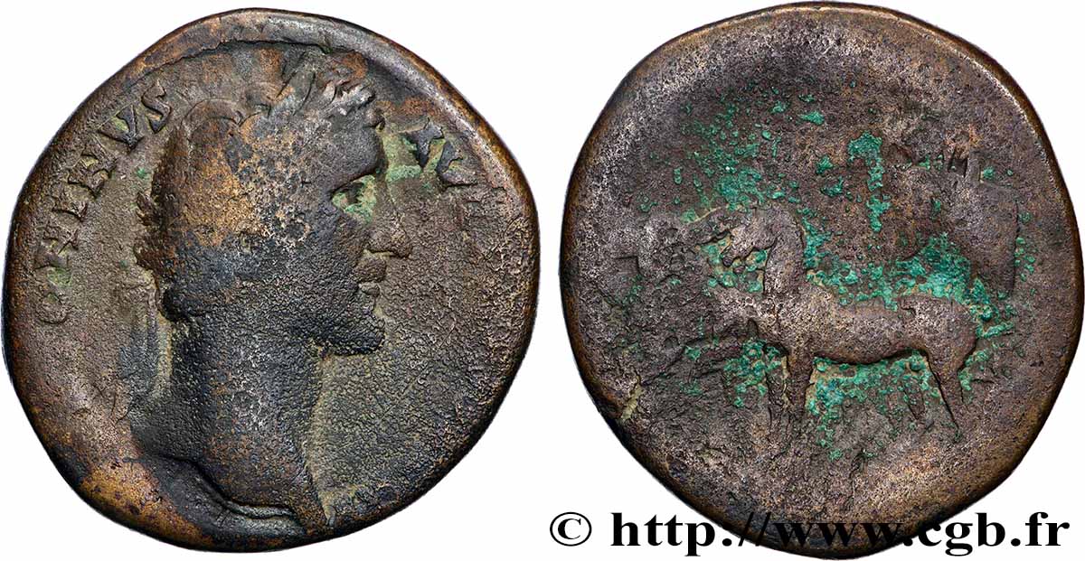 ANTONINUS PIUS Sesterce S/fS