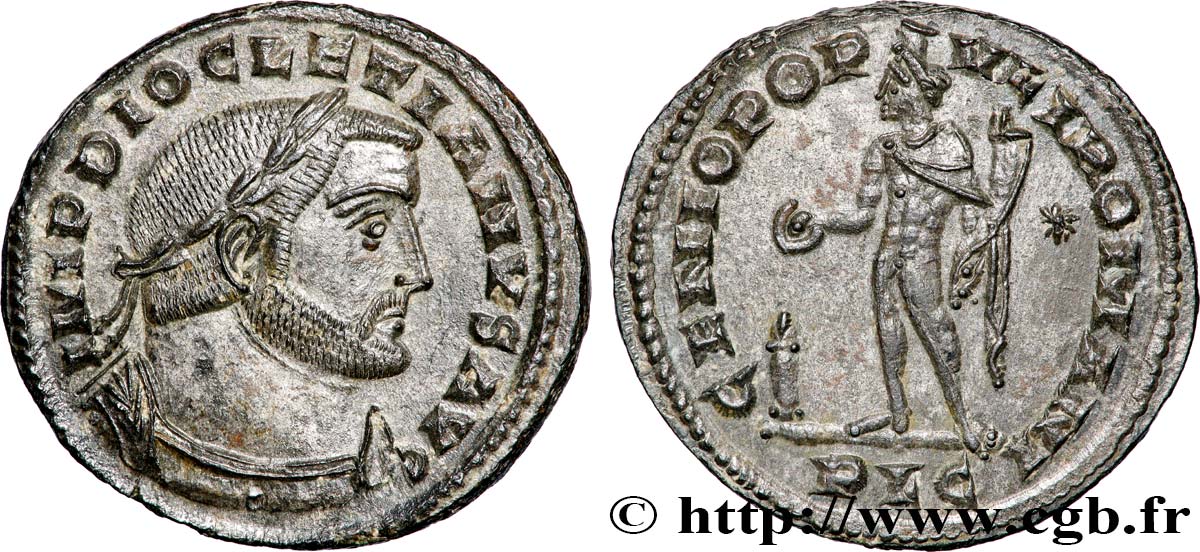 DIOCLÉTIEN Follis ou nummus SPL