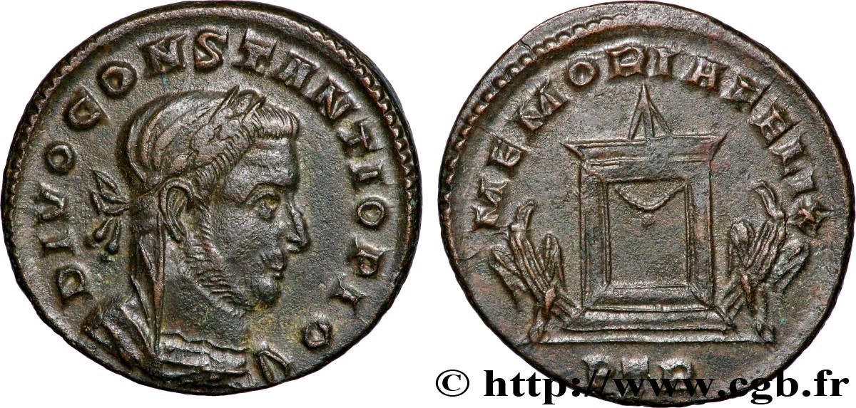 CONSTANCIO I Follis ou nummus MBC+