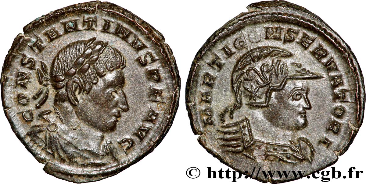 CONSTANTINE I THE GREAT Follis ou nummus AU