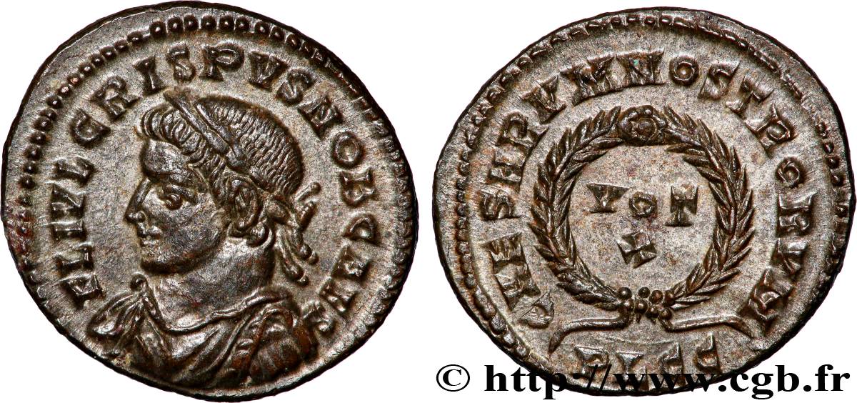 CRISPUS Centenionalis ou nummus SPL