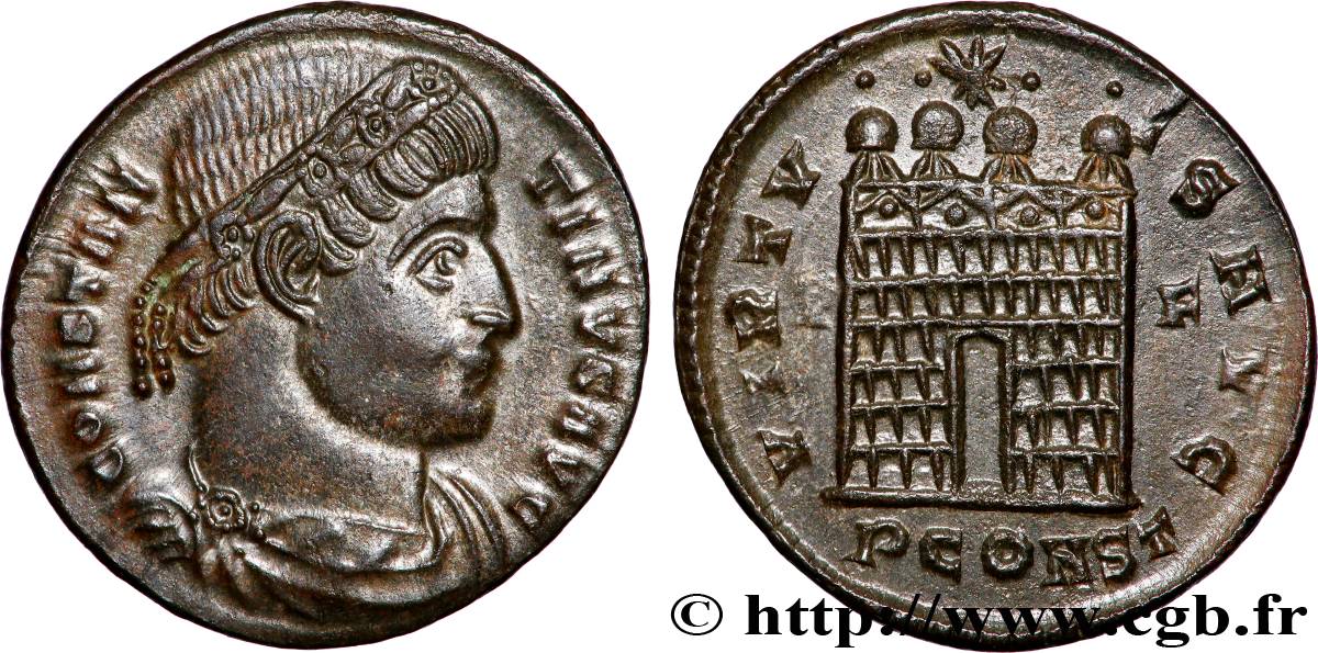 CONSTANTINO I EL MAGNO Centenionalis ou nummus EBC/SC