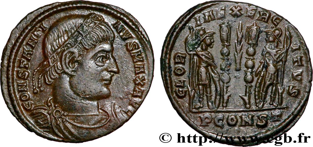 CONSTANTIN Ier LE GRAND Centenionalis ou nummus SUP