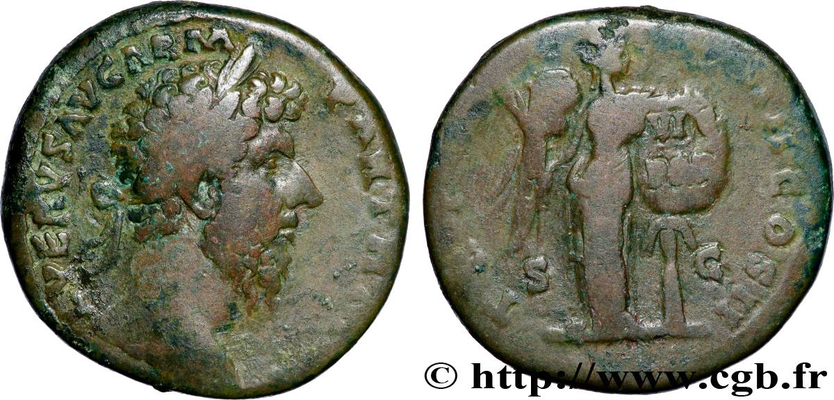 LUCIUS VERUS Sesterce VF/VF