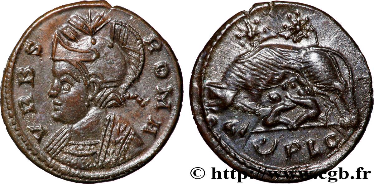 ROMA Centenionalis ou nummus AU